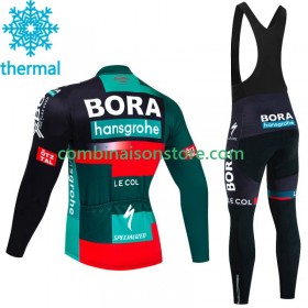 Maillot Cyclisme Hiver + Collant à Bretelles Bora Hansgrohe 2023